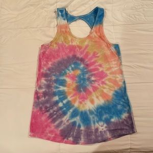 Zyia Tie dye twist tank